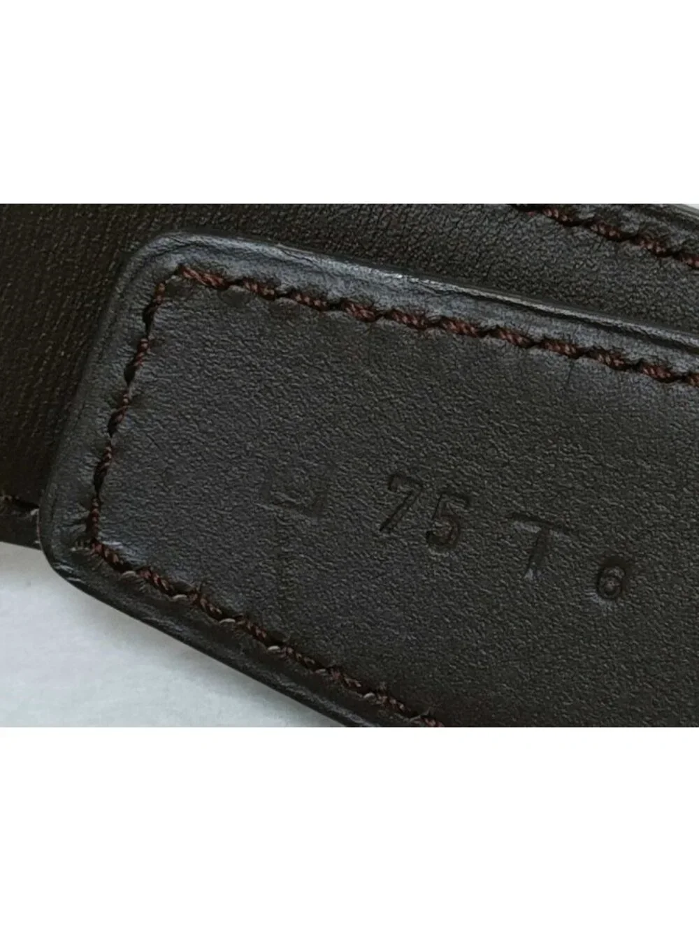 Hermes Belt Constance Brown Leather